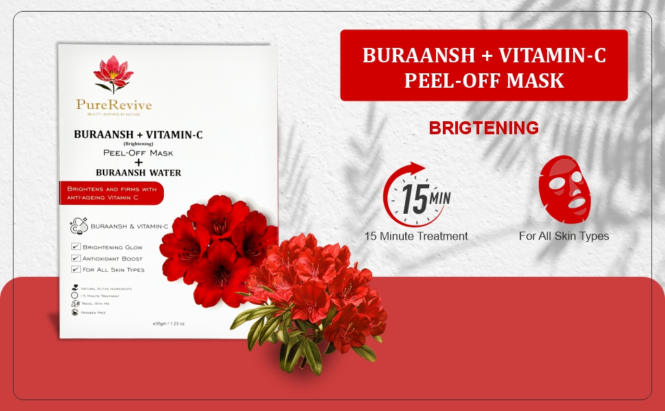 Buraansh + Vitamin-C Peel Off Mask - Image 3