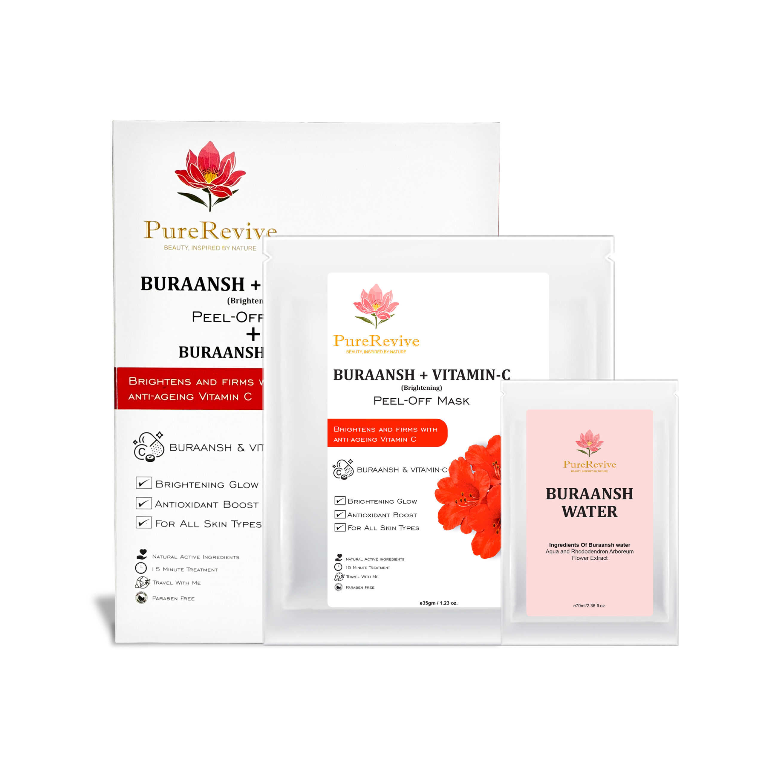Buraansh + Vitamin-C Peel Off Mask - Image 2